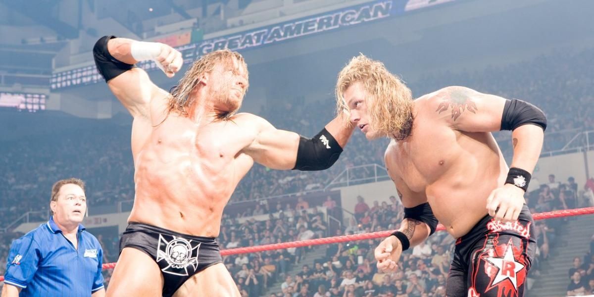 Triple H v Edge The Great American Bash 2008 Cropped