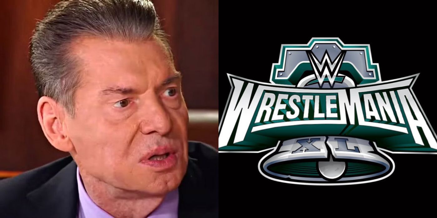 Why Vince McMahon Hated Using Numbers In WWE WrestleMania Marketing   Vince McMahon And WWE WrestleMania 40 Logo 