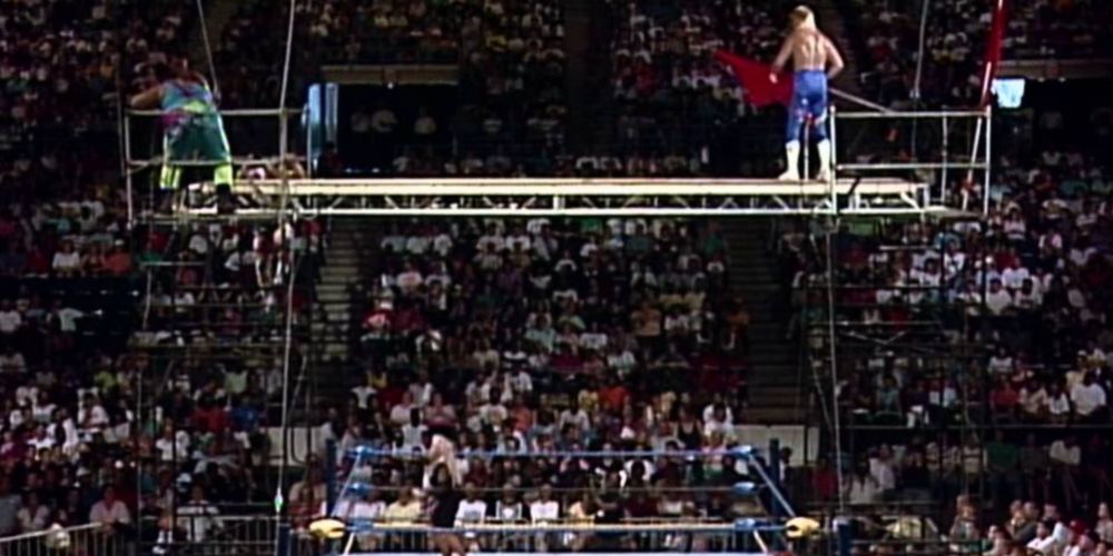 WCW Scaffold Match