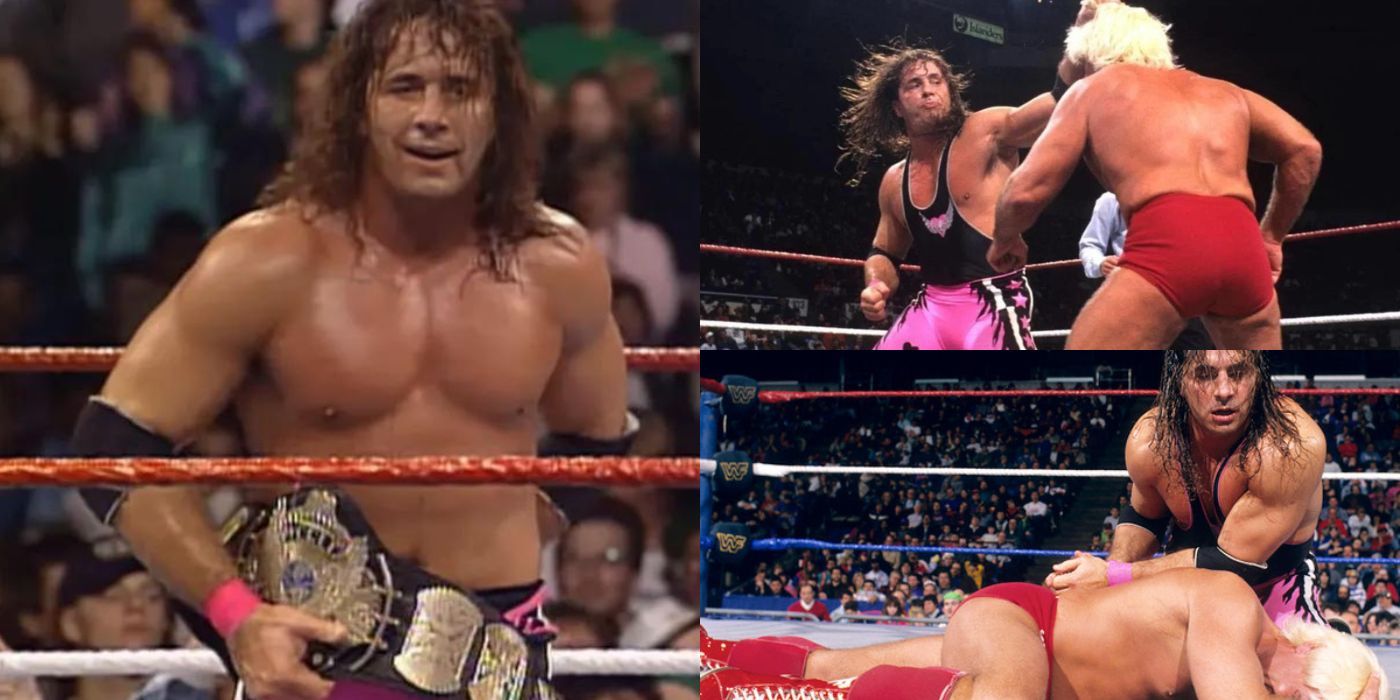 WWE Bret Hart vs Ric Flair