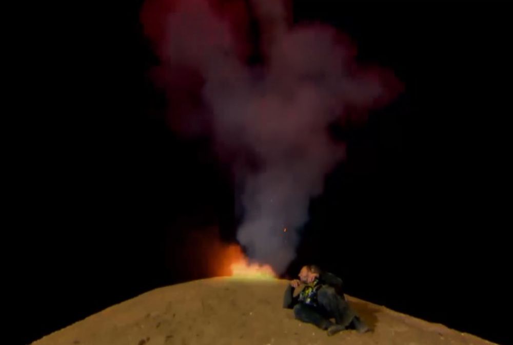 Broken Matt Hardy: the volcano at the Hardy Family Compound