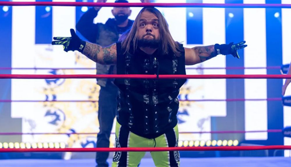 Hornswoggle talks about dressing up as AJ Styles in IMPACT #impactwres, aj  swoggle