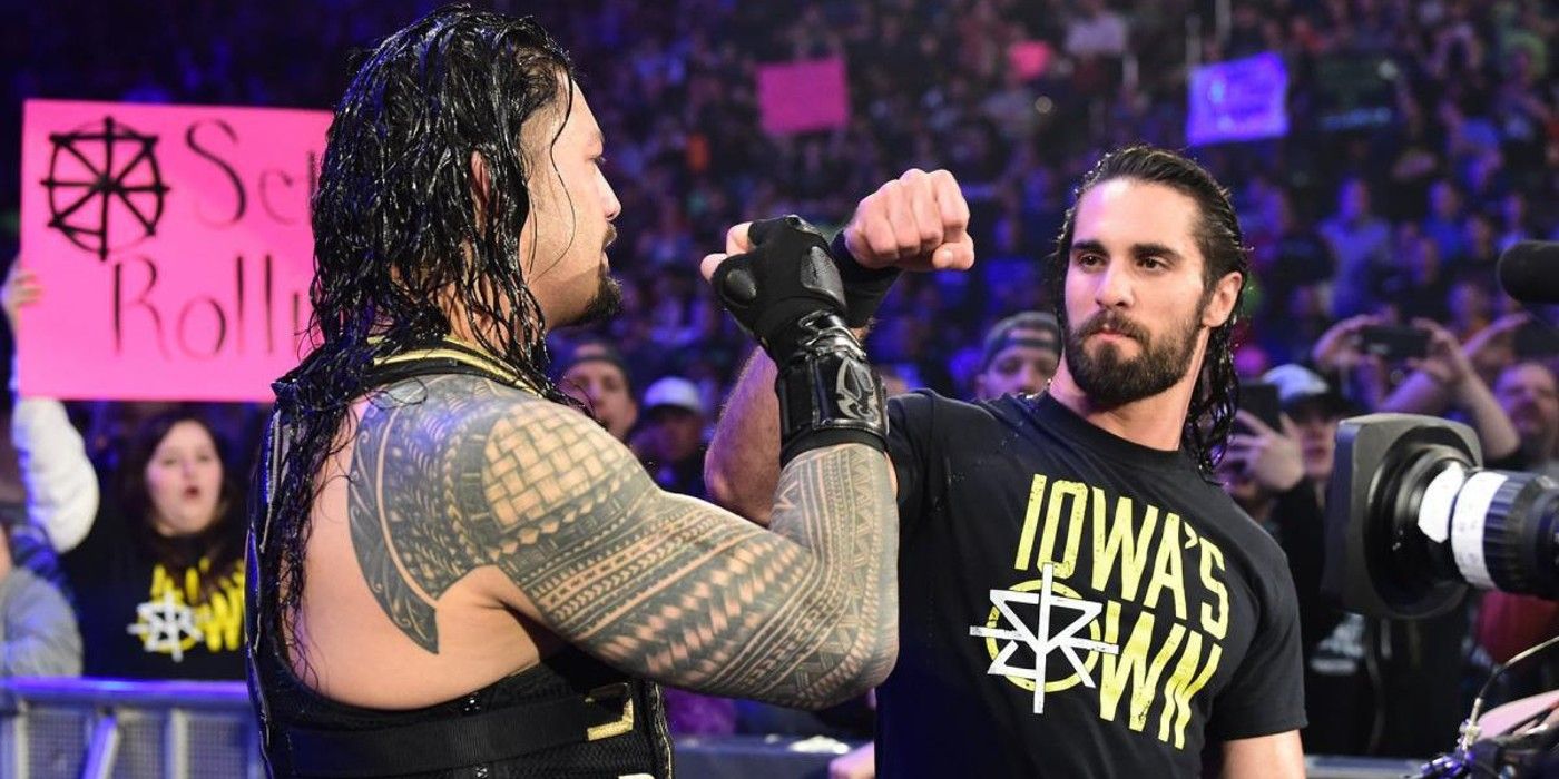 roman reigns and seth rollins