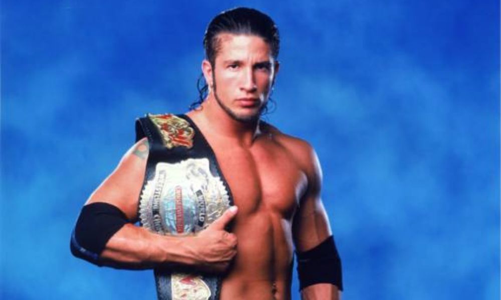 Shane Helms with the WCW Cruiserweight Championship