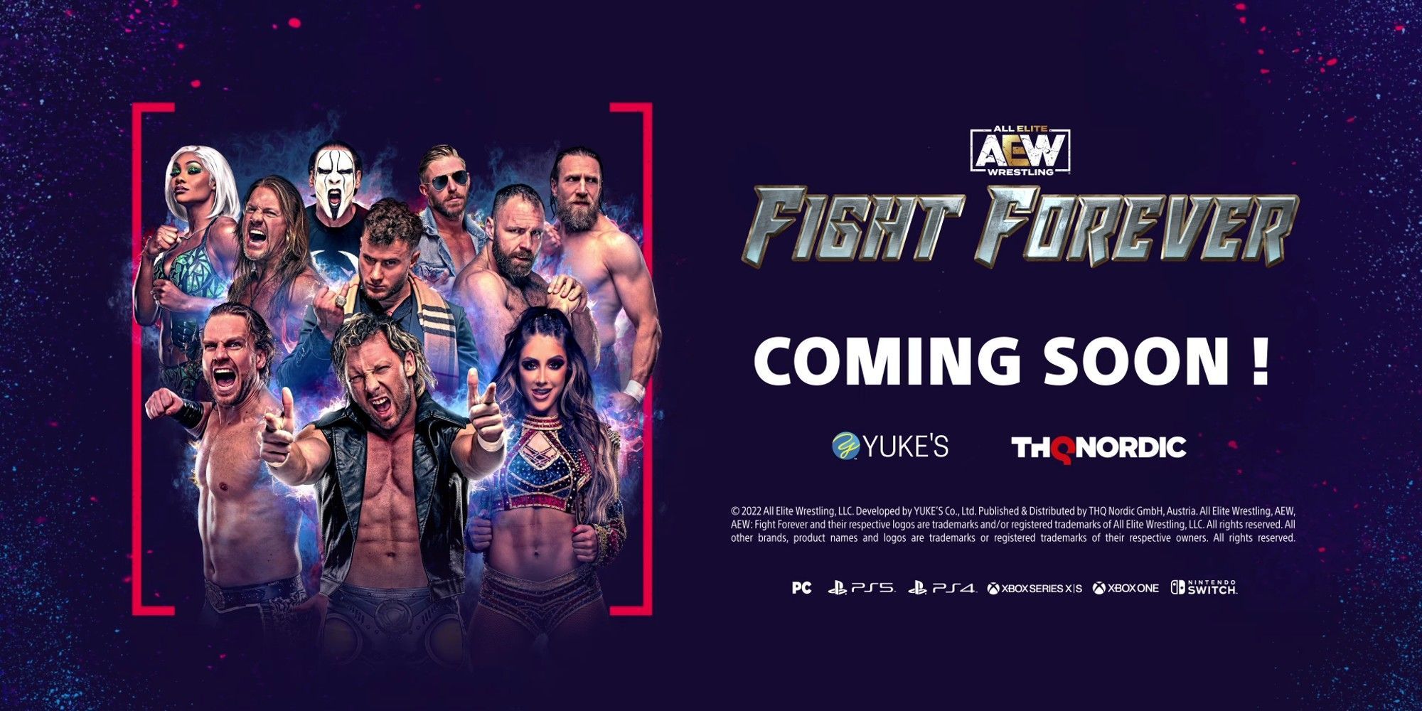 AEW Fight Forever New Cover