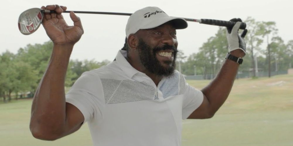 Booker T playing golf 