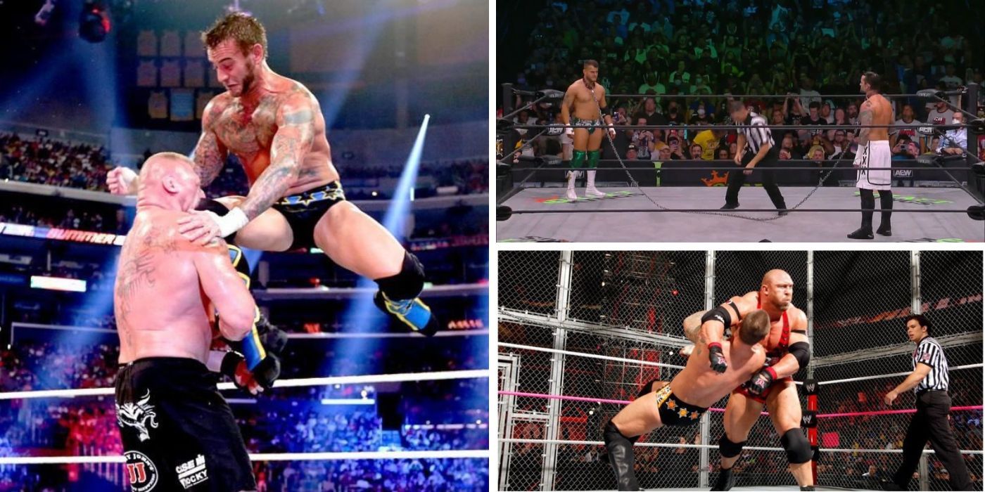 CM Punk vs Lesnar Punk vs MJF Punk vs Ryback