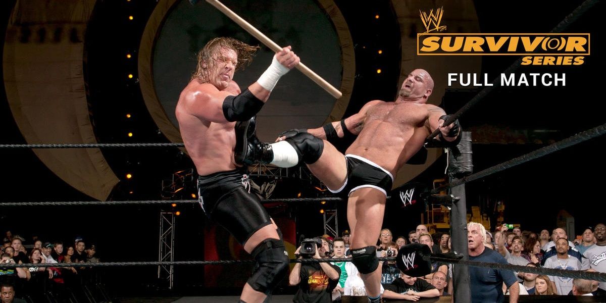 Goldberg v Triple H Survivor Series 2003 Cropped