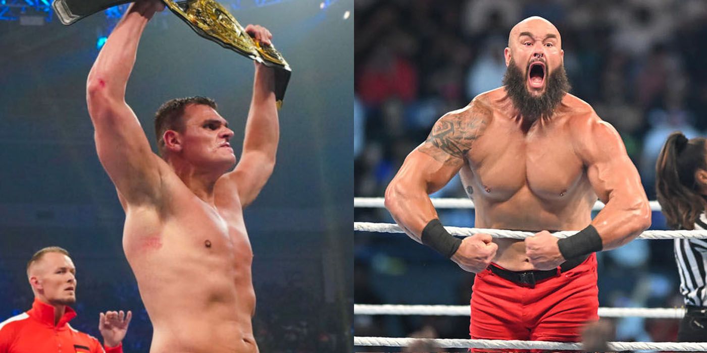 Gunther vs Strowman WWE