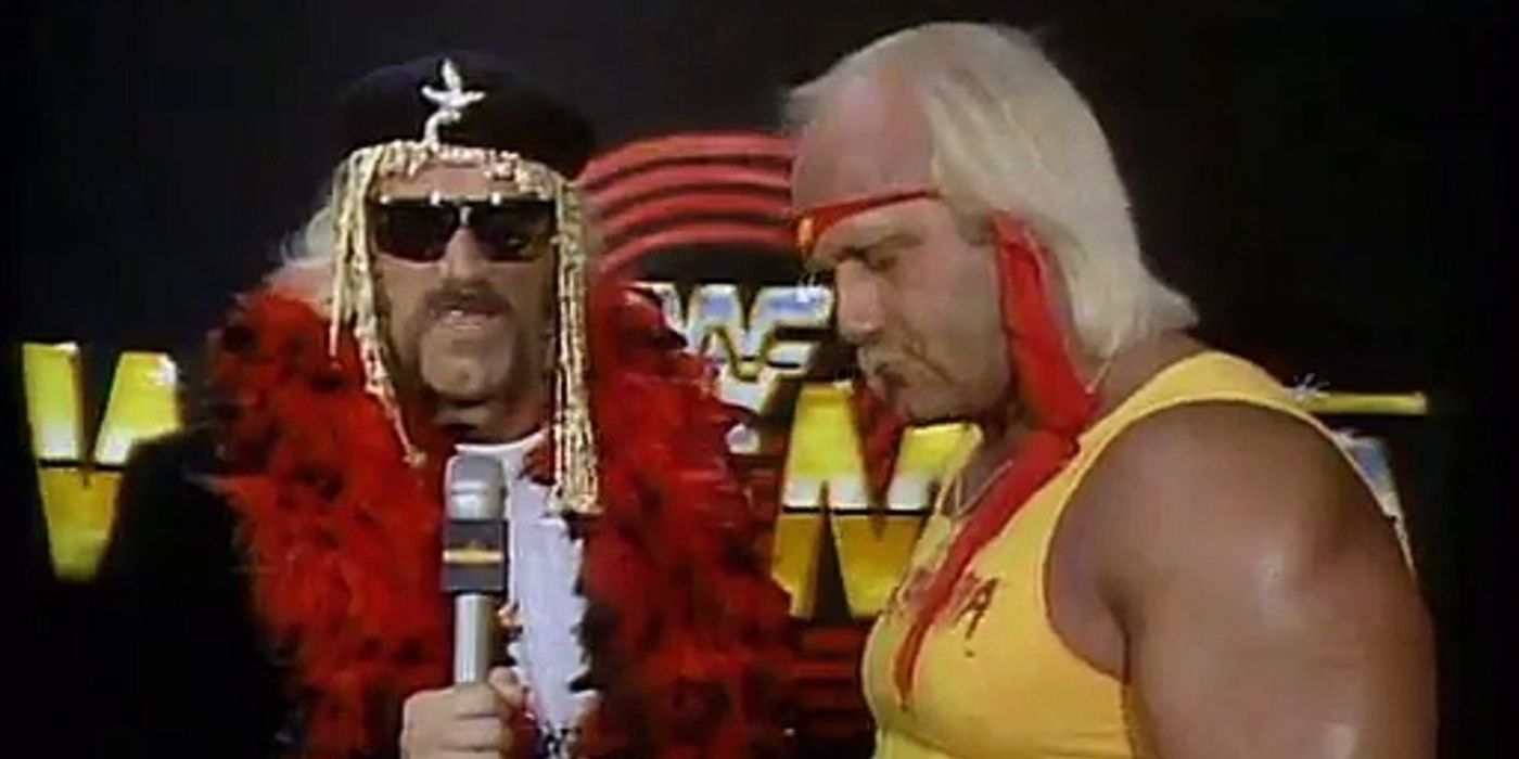 Jesse Ventura Hulk Hogan WrestleMania 2  