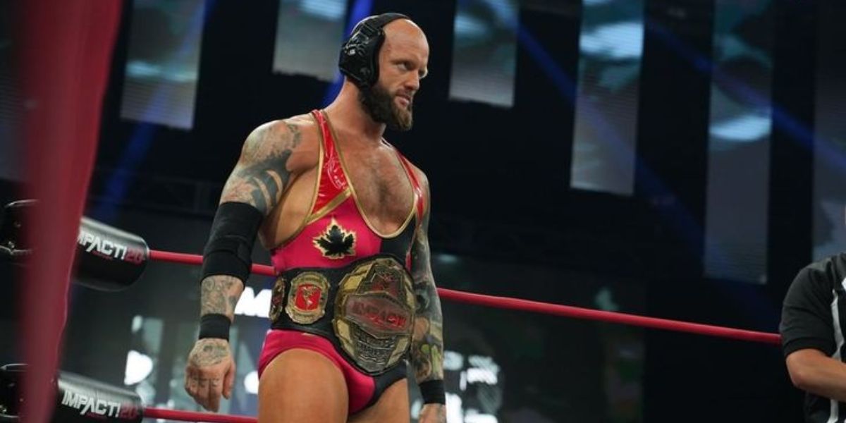 Josh Alexander as Impact World Champion.