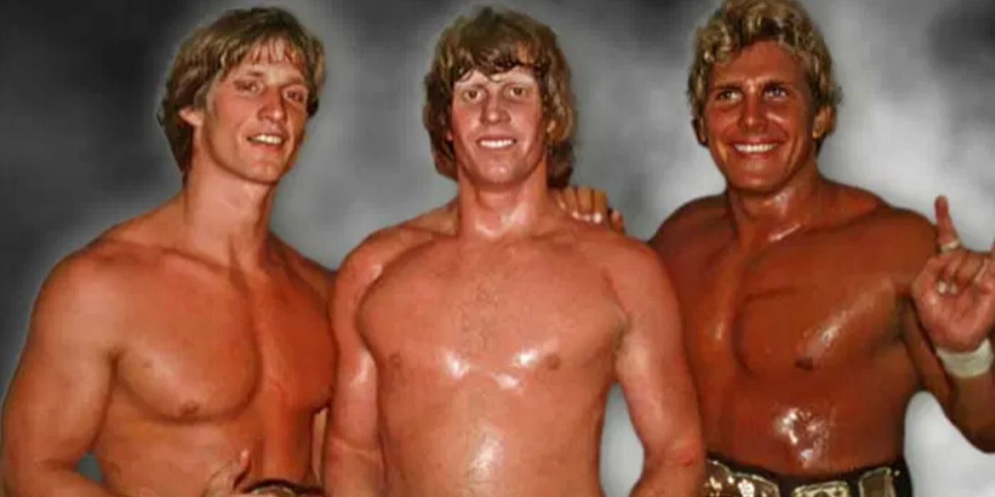 Kevin, Mike and Lance Von Erich.
