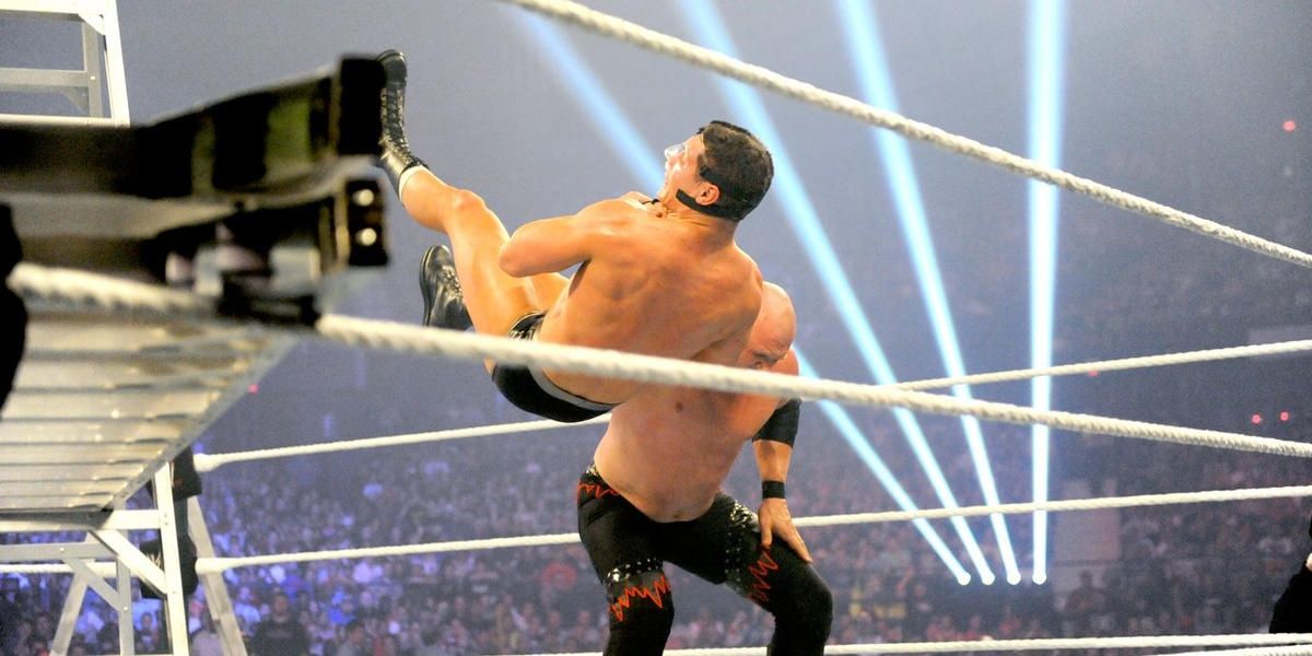 Money in the Bank ladder match Money in the Bank 2011 Cropped