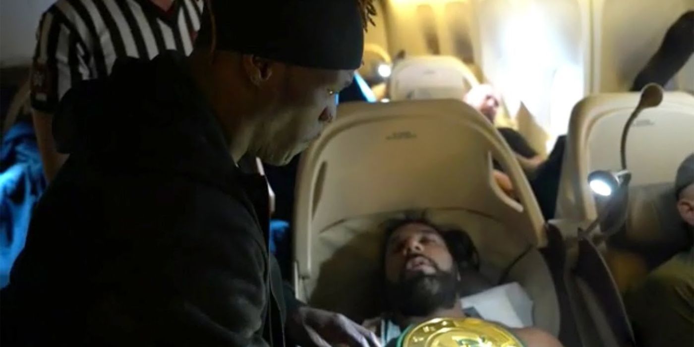 R-Truth and Jinder Mahal WWE 247 Title Plane