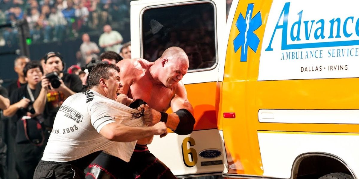 Shane McMahon v Kane Survivor Series 2003 Cropped