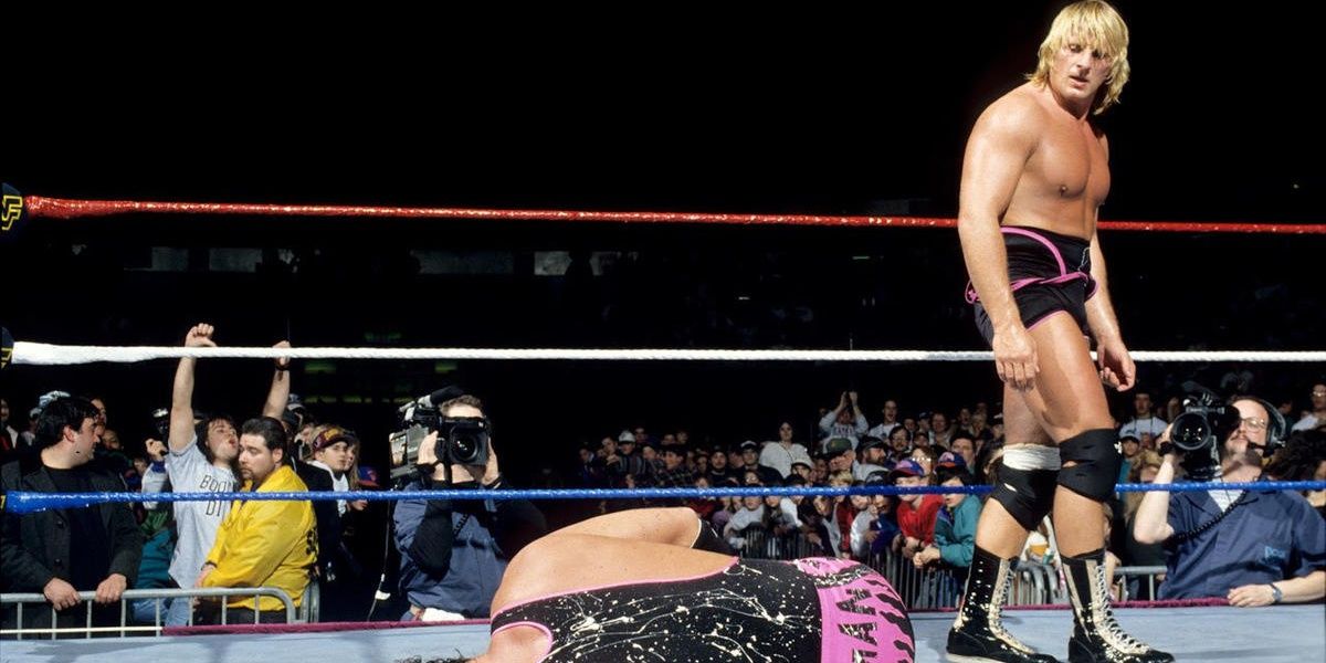 The Quebecers v Owen Hart & Bret Hart Royal Rumble 1994 Cropped