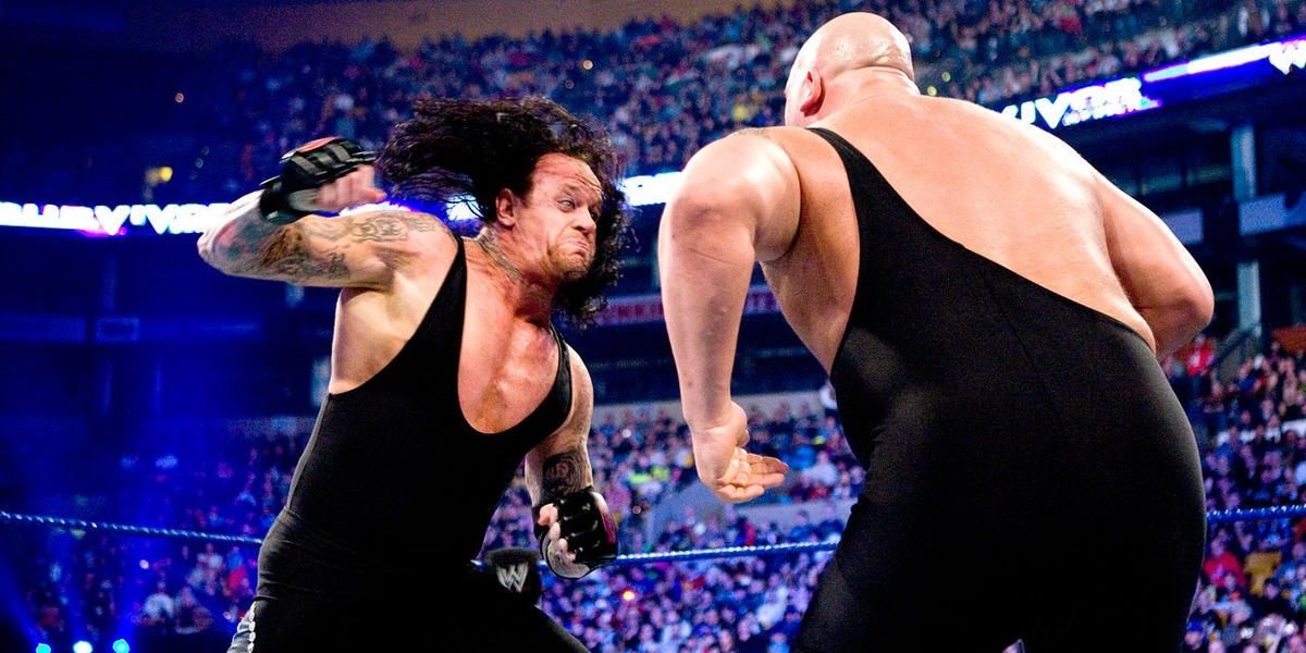 The Undertaker v Big Show Survivor Series 2008 Cropped