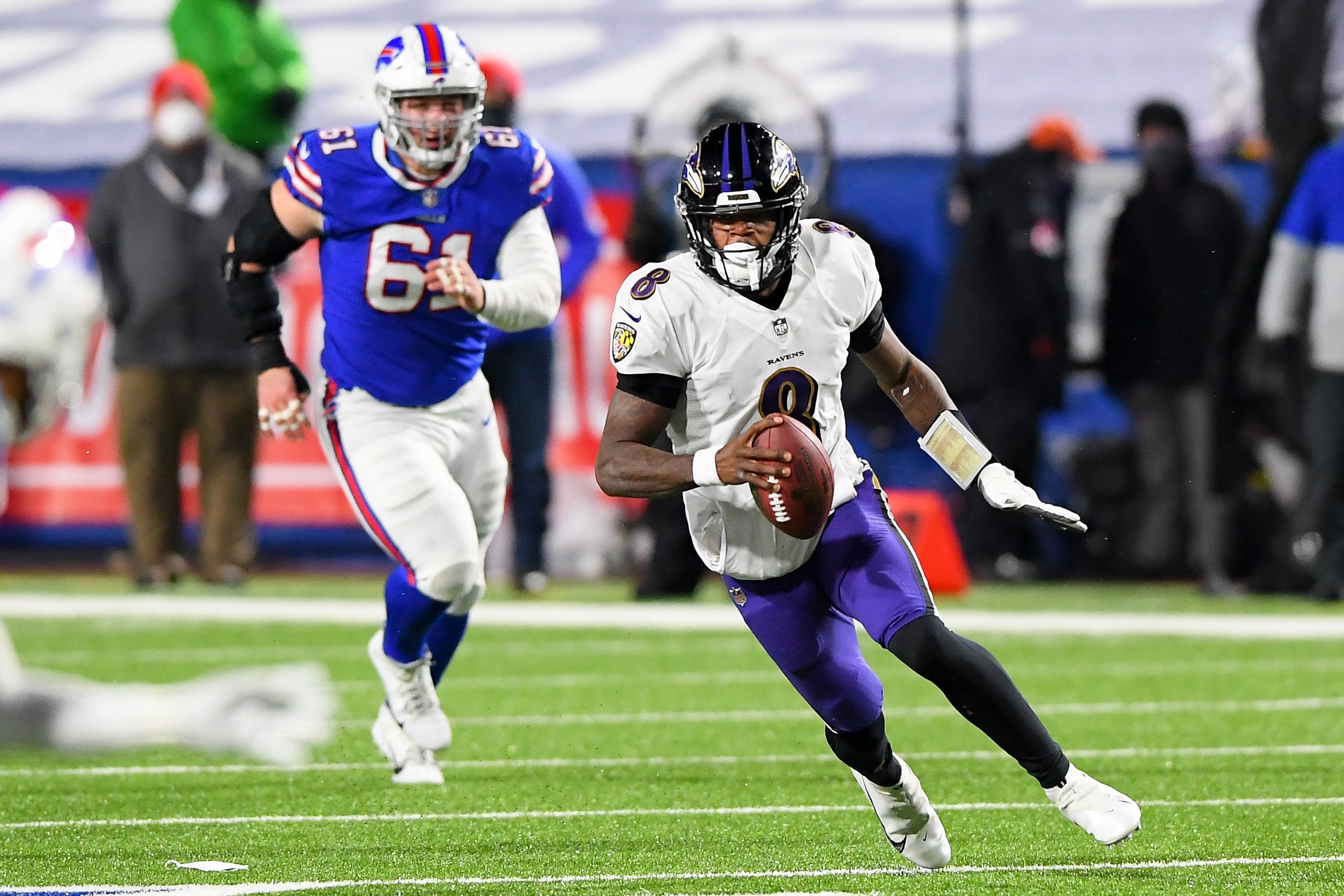 NFL: AFC Divisional Round-Baltimore Ravens, Buffalo Bills