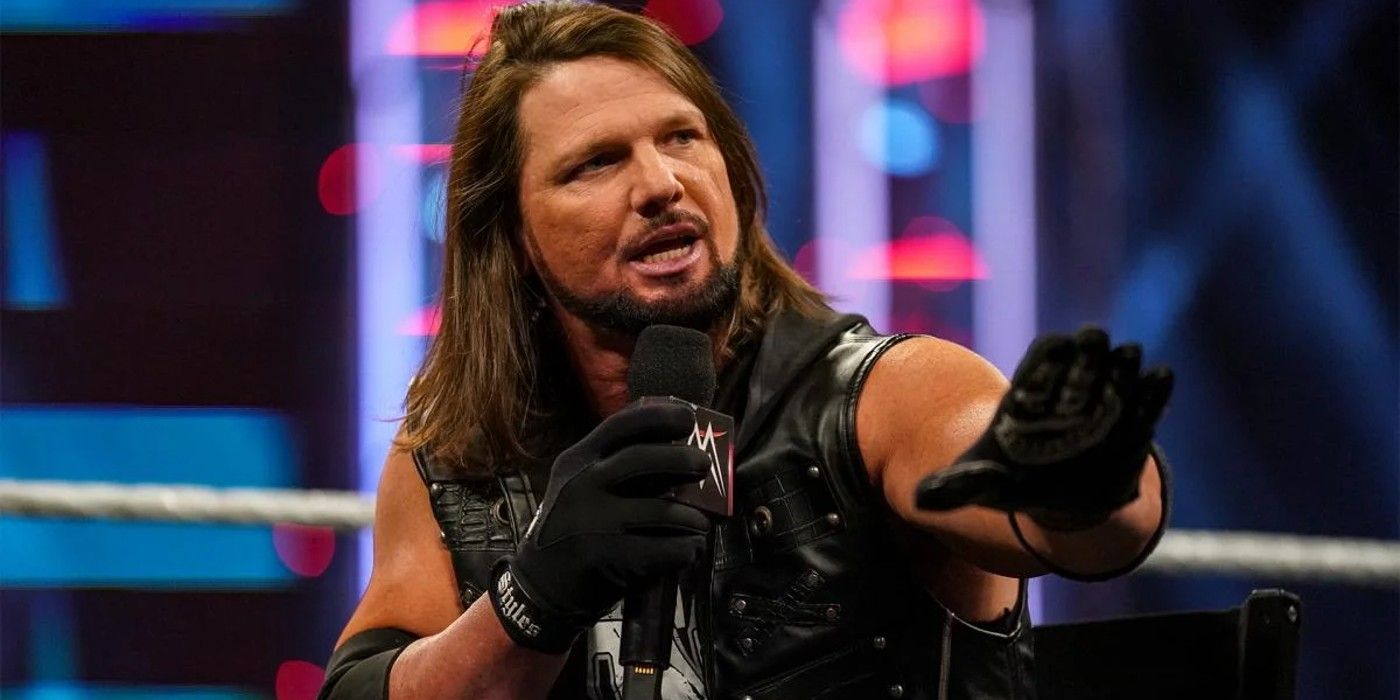 aj styles on the mic