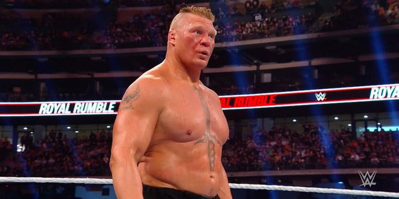 Brock Lesnar Royal Rumble 2020 