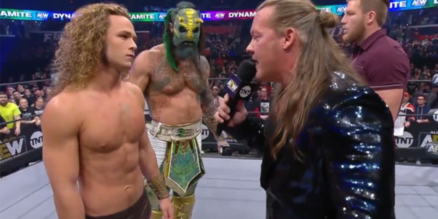 Chris Jericho and Jungle Boy AEW
