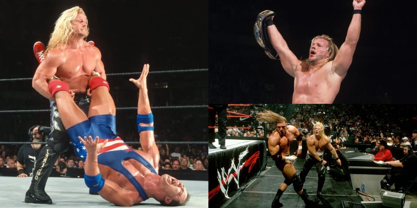 Chris Jericho Battles Kurt Angle And Triple H And Wins Gold In 2000