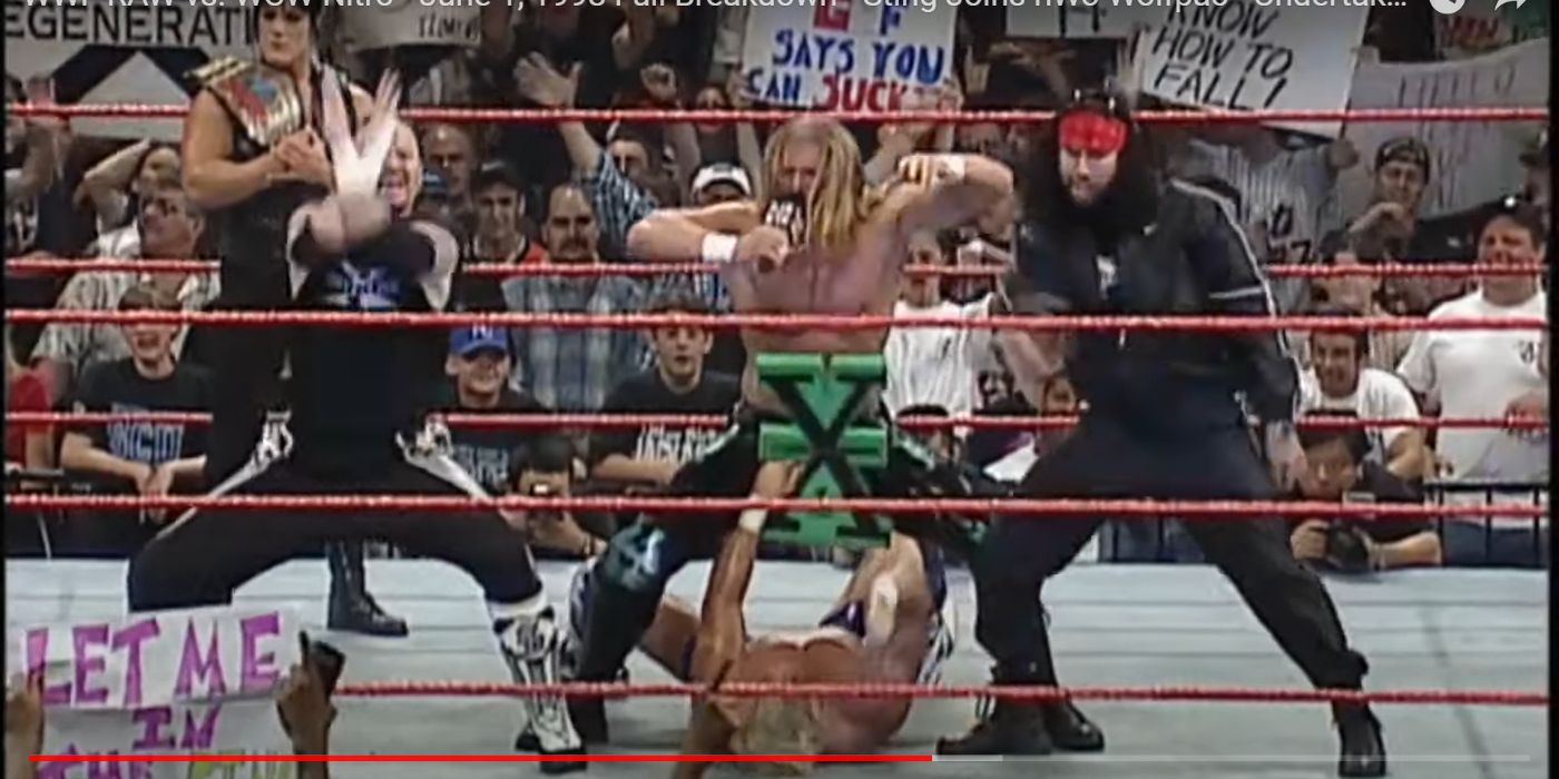 DX Entrance on the June 1 1998 episode of Raw