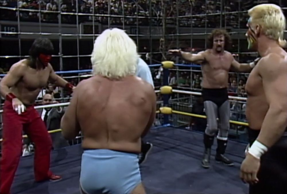 Halloween Havoc 1989: Terry Funk and Great Muta vs. Sting and Ric Flair