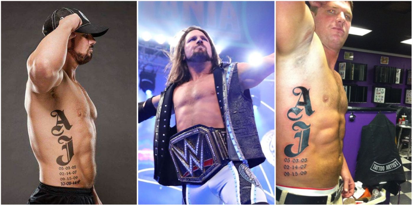 Download Aj Styles Roh  Aj Styles Tattoo PNG Image with No Background   PNGkeycom