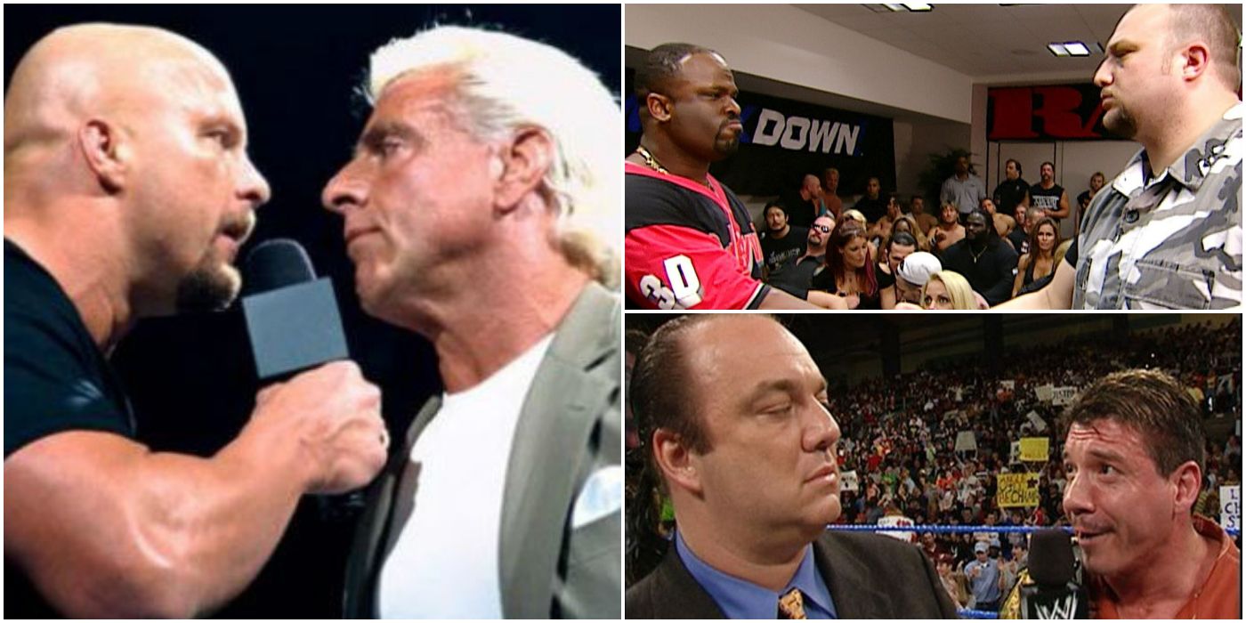 Pictures explaining the 2002 WWE draft