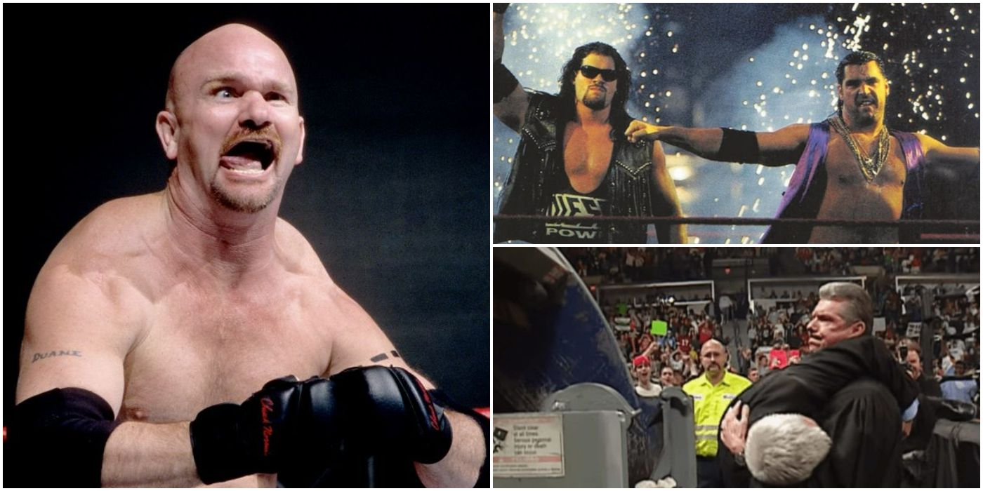 Pictures explaining WWE burying WCW