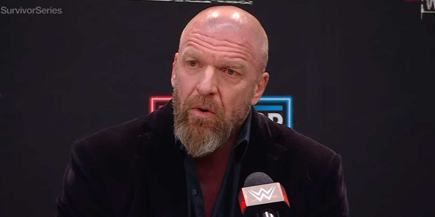 Triple H Survivor Series press conference