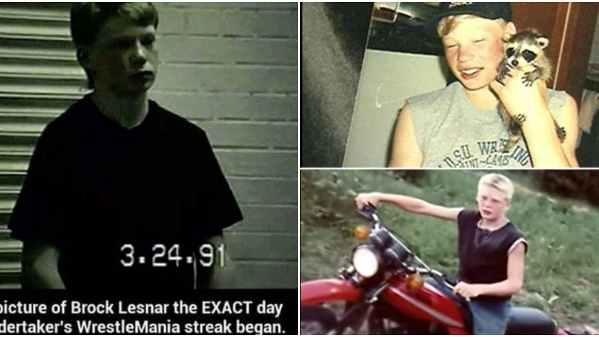 10 Pictures Of A Young Brock Lesnar Fans Have To See