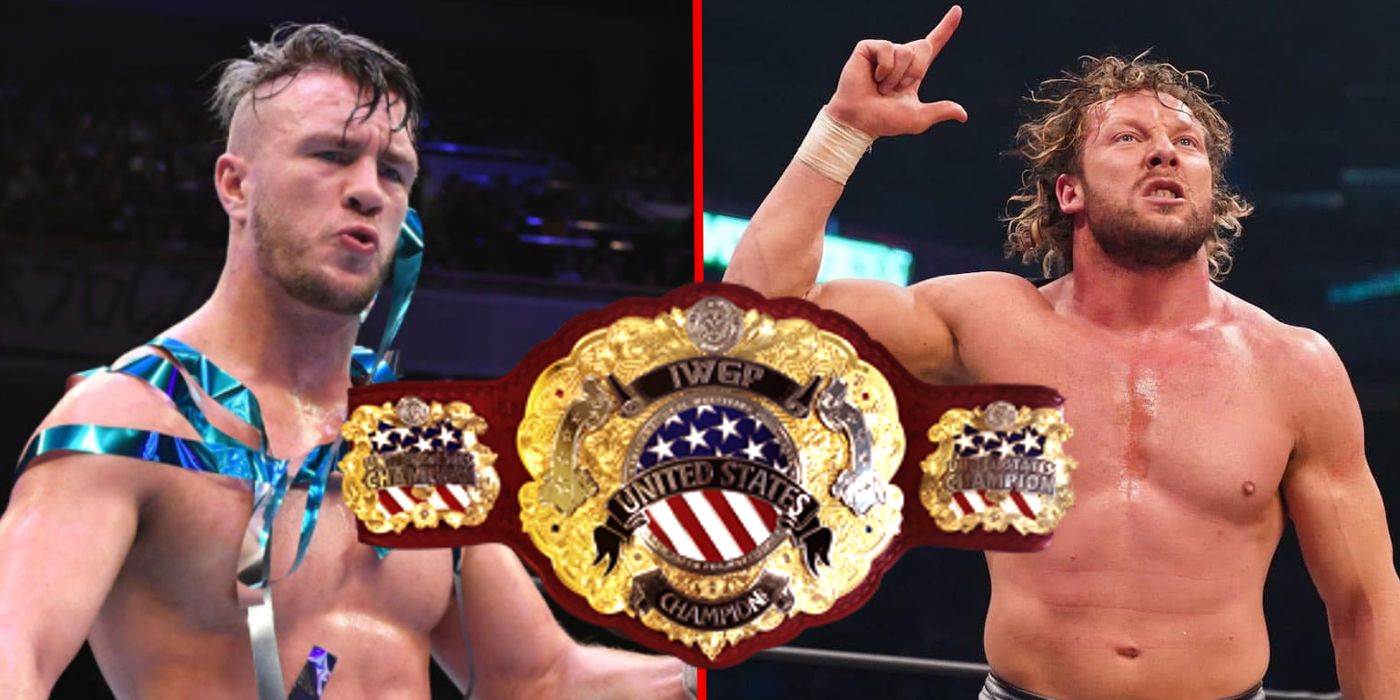 New Japan star Will Ospreay and AEW star Kenny Omega 