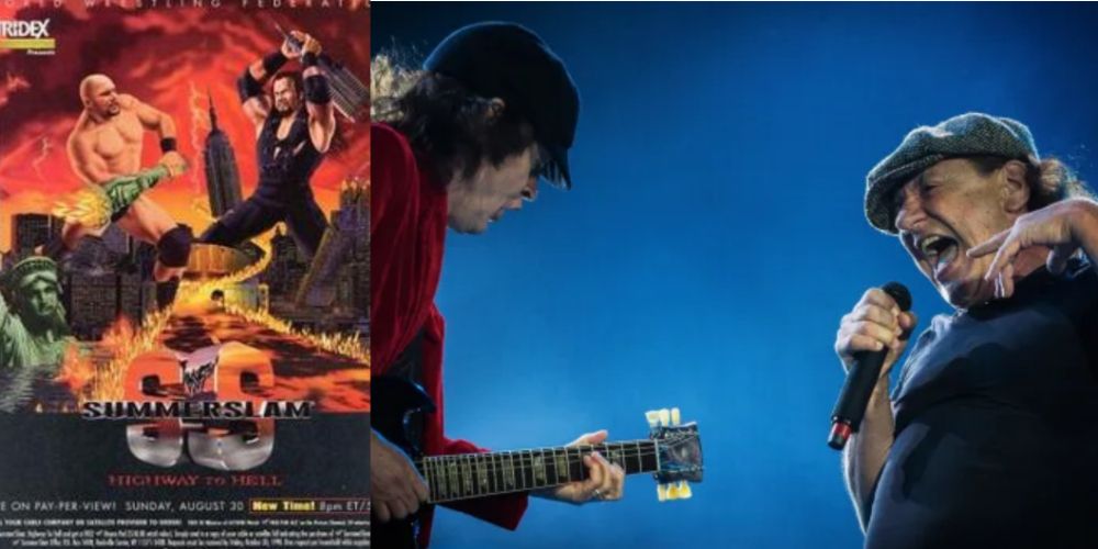 The Hilarious Story Of A Group Of WWE Legends Watching AC/DC Perform ...