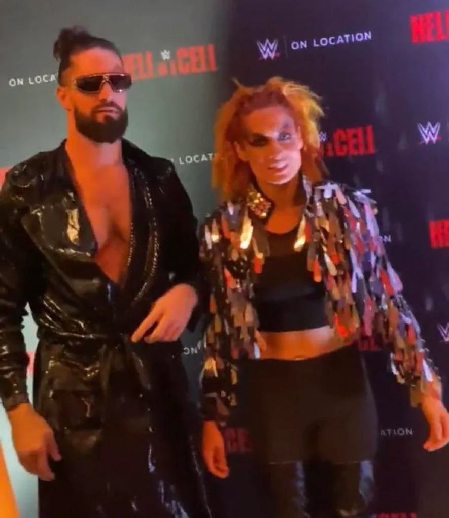 10 Pictures Of Becky Lynch And Seth Rollins Like Youve Never Seen Them Before 1147