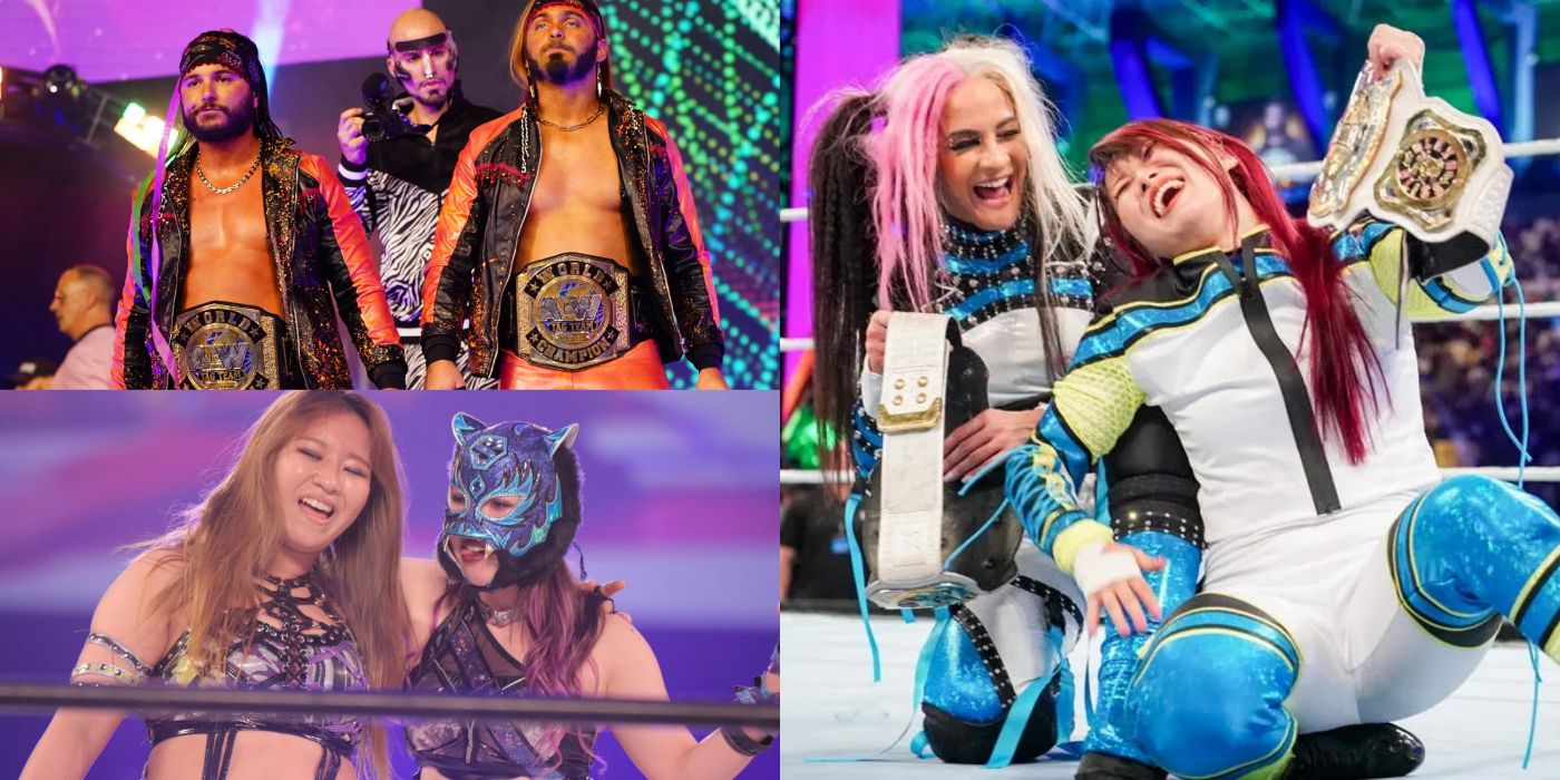 The best tag teams in wrestling: the Young Bucks, Black Desire, and Damage CTRL