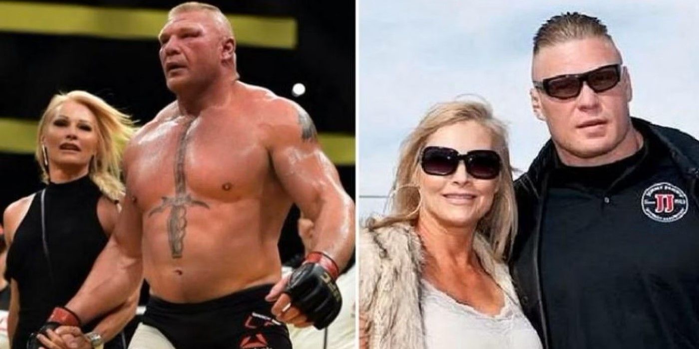 brock lesnar and his family