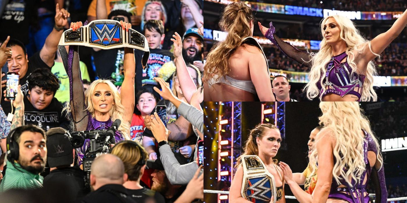 Charlotte Flair vs Ronda Rousey SmackDown