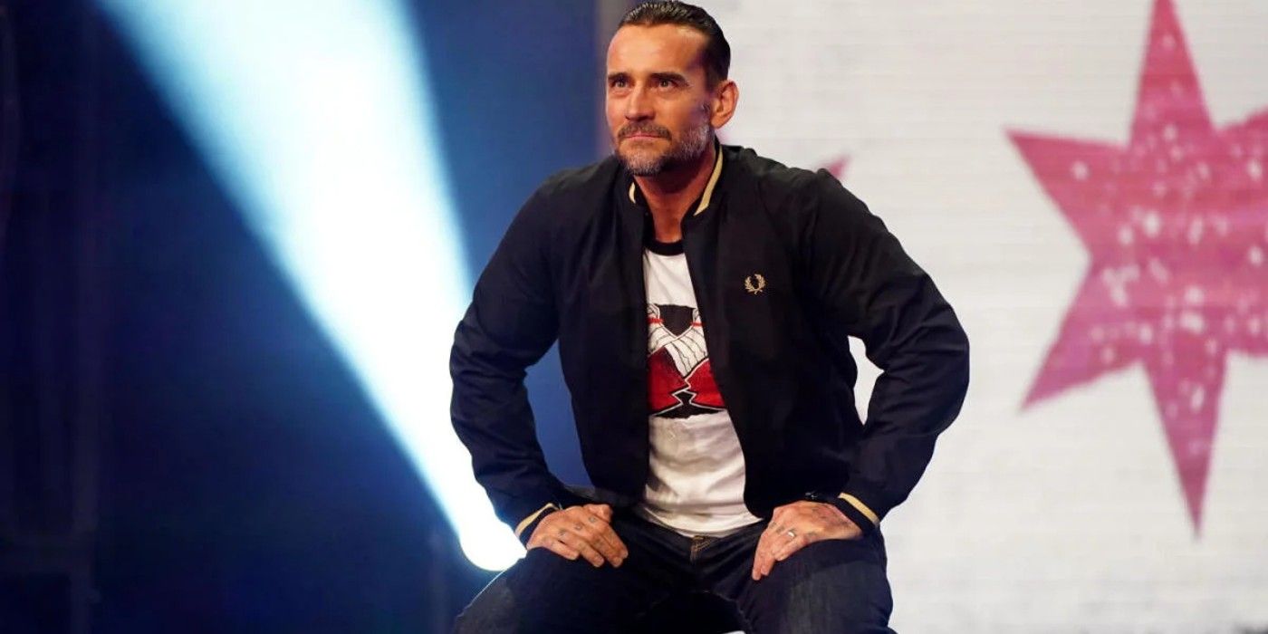 Picture of CM Punk in AEW
