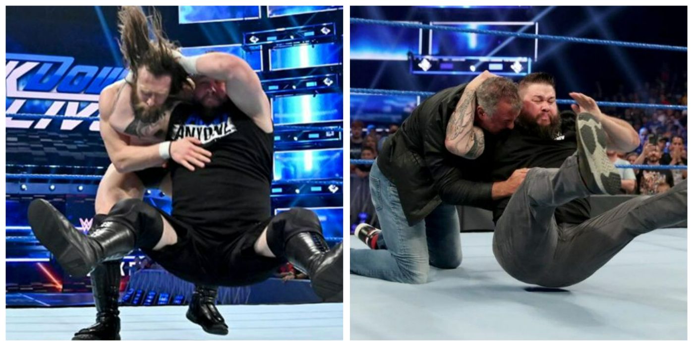 Kevin Owens Using The Stunner