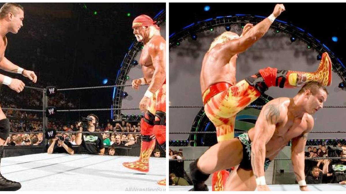 Hulk Hogan Vs Randy Orton