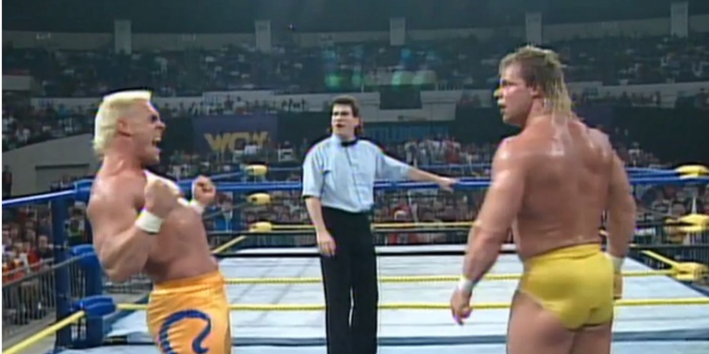 Sting vs Lex Luger. Battlebowl 91 final 