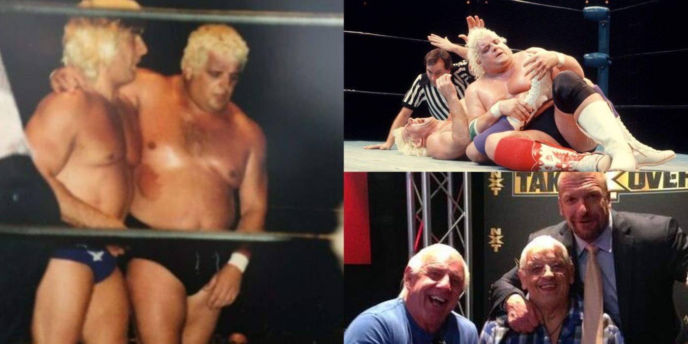 Dusty Rhodes Ric Flair Over Years