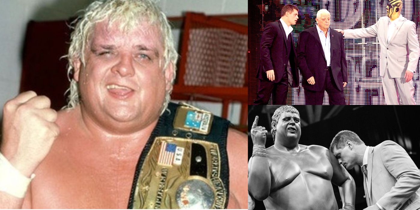 Dusty Rhodes World Champion Cody Goldust