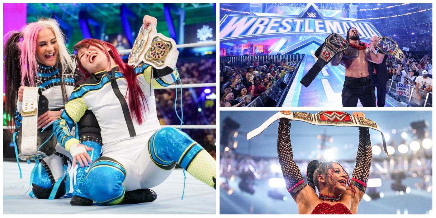 Every Title Change On WWE PPV In 2022, Ranked From Worst To Best Featured Image