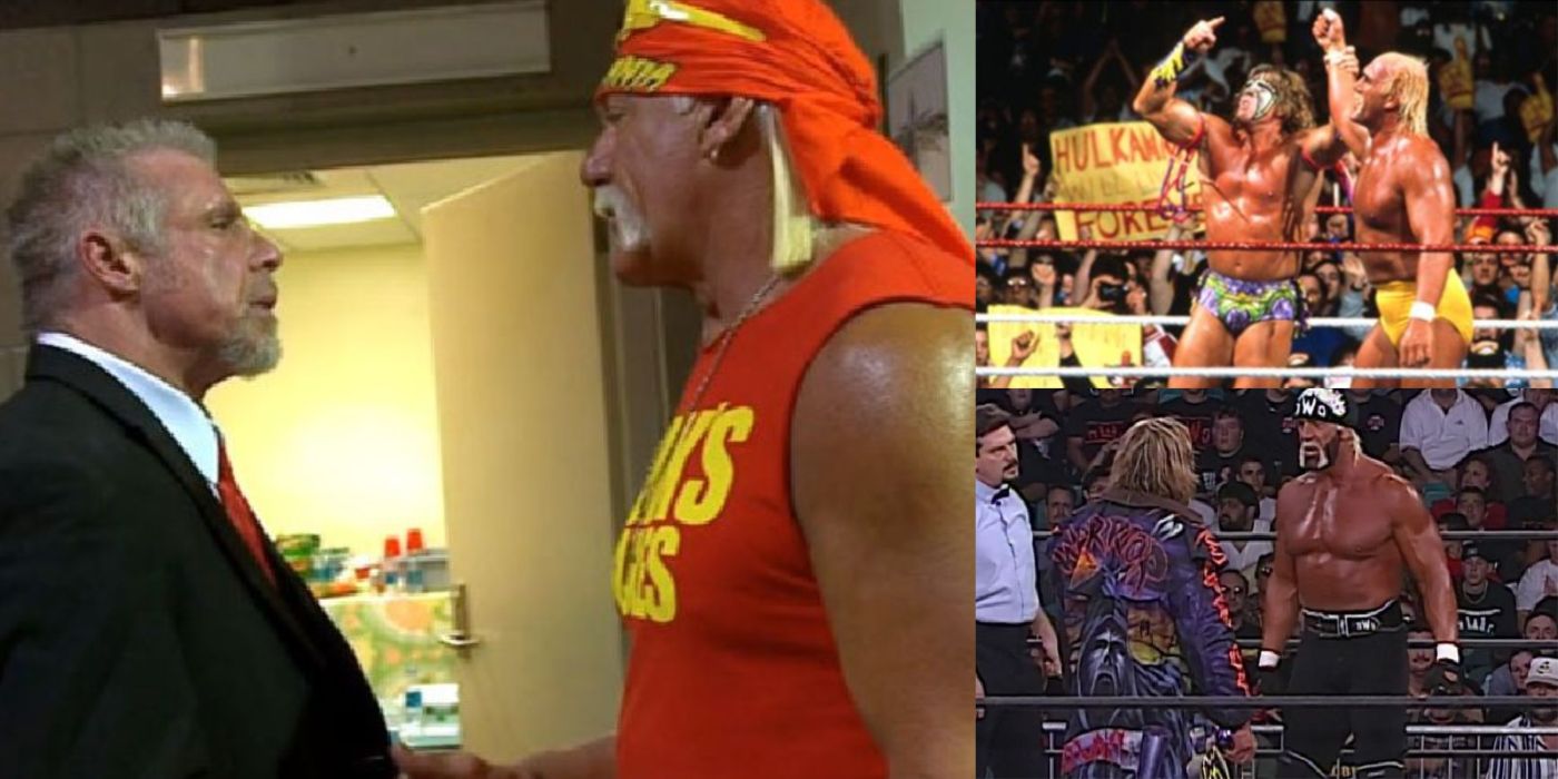 Hulk Hogan Ultimate Warrior WWE WrestleMania 6 30 WCW Halloween Havoc 1998