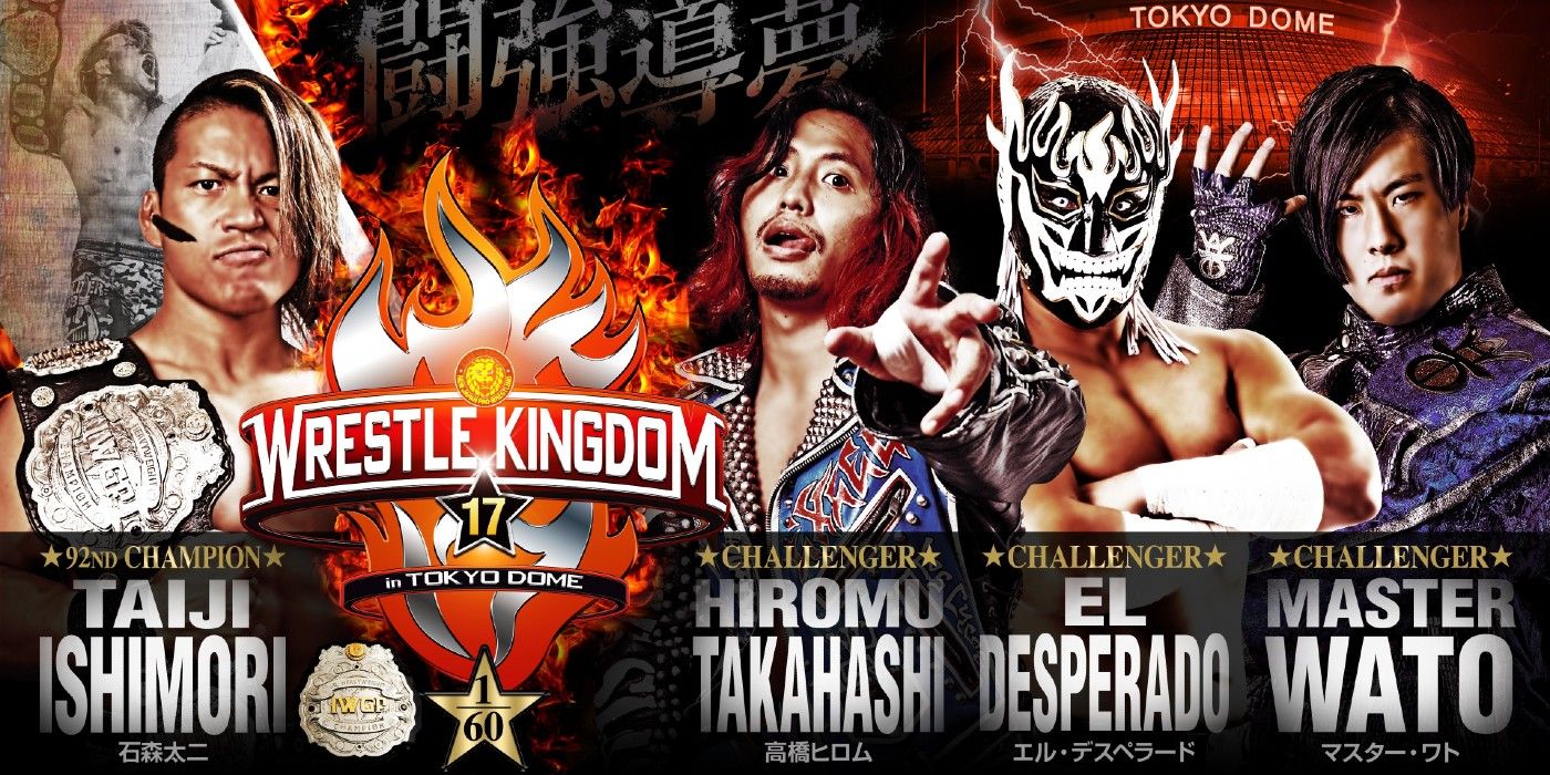 ishimori vs takahashi vs desperado vs wato at wrestle kingdom