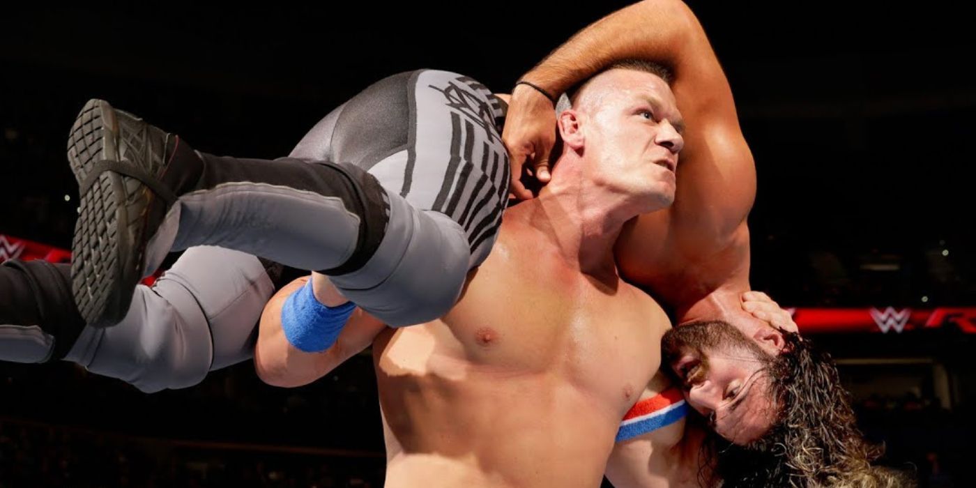 John Cena vs Seth Rollins 2016