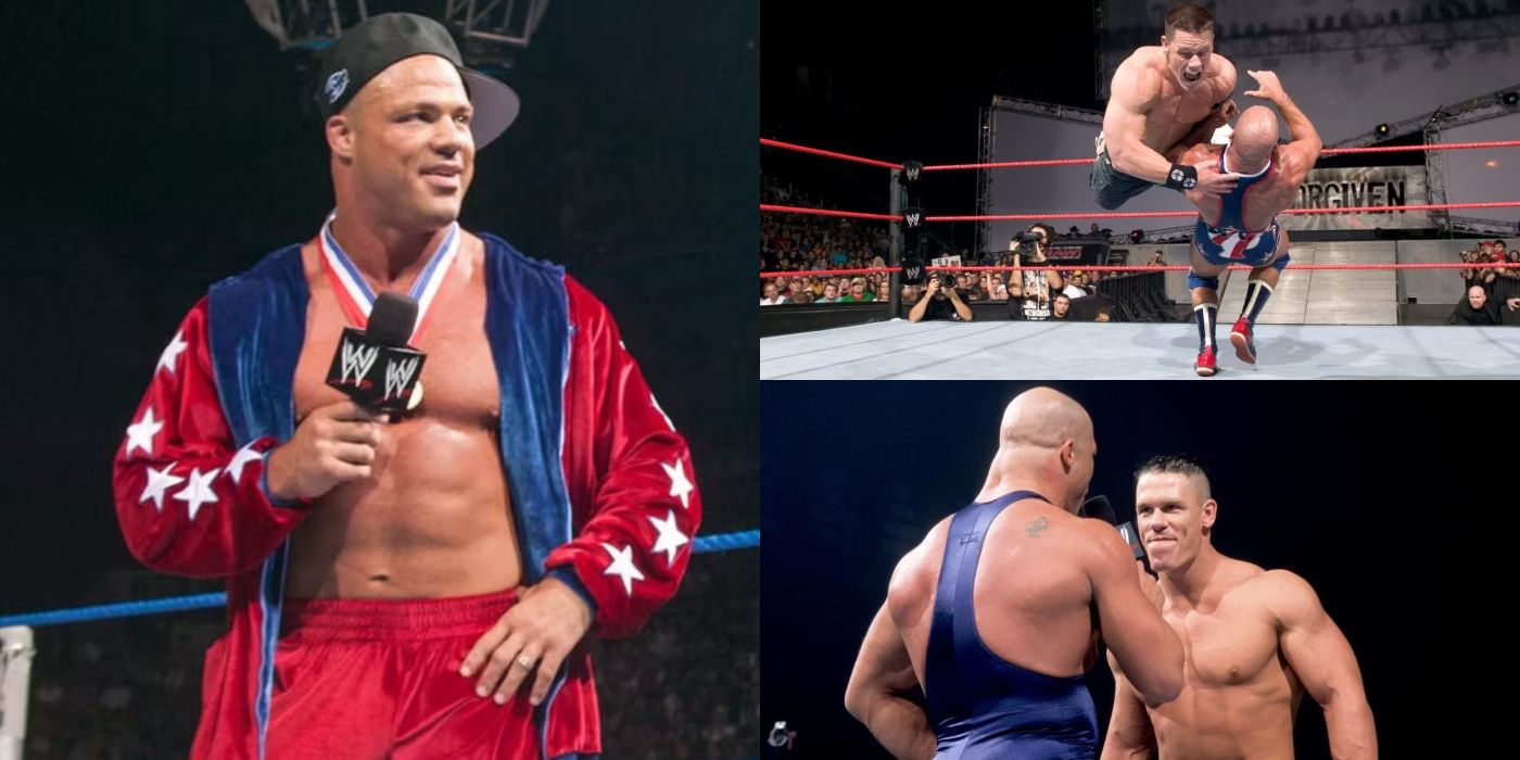 Kurt Angle John Cena Feud